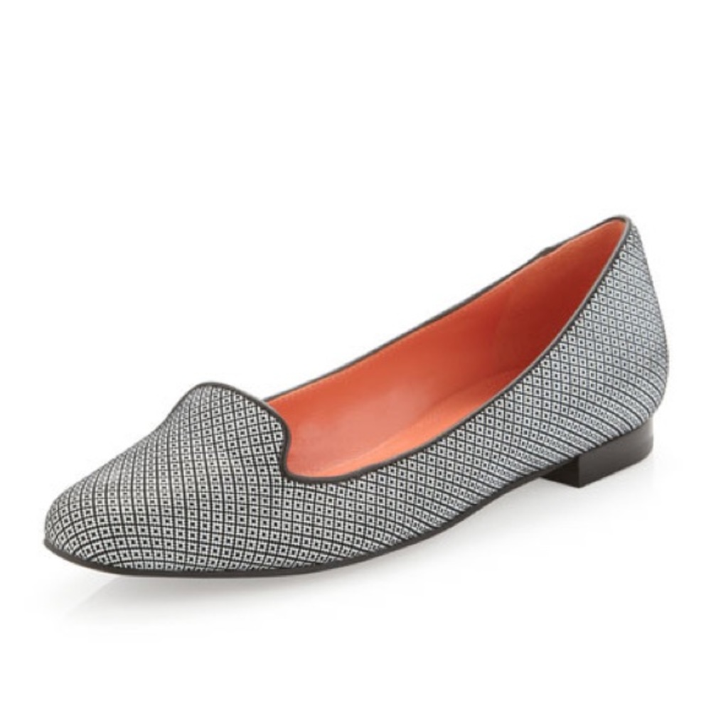 VIa Spiga Edina Geometric Smoking Slipper